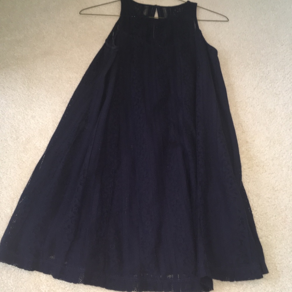 navy blue dress